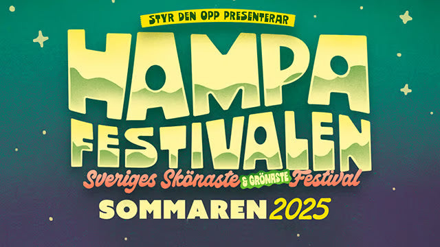 🌱 We're heading to Hampafestivalen!