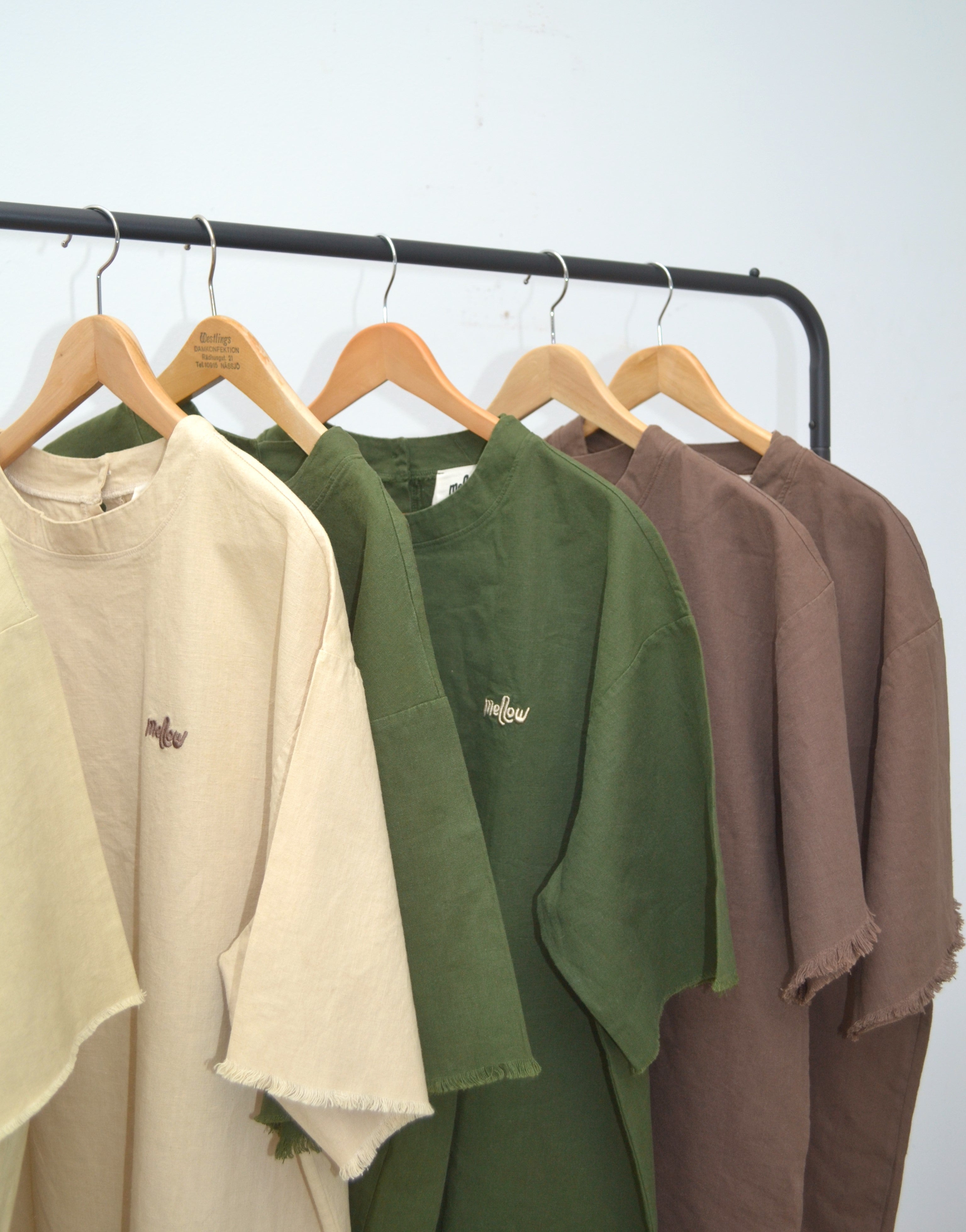 Earthy Brown Oversized Tee